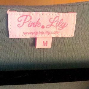 Pink Lily Tie Front Romper